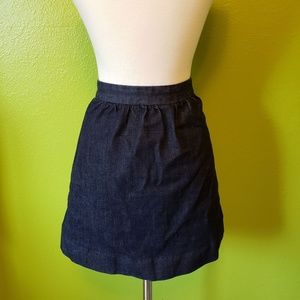 J.Crew Indigo denim skirt, size 4